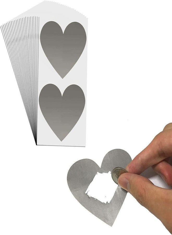 Iberry's 1.35 x 1.50 Silver Scratch Off Label Stickers for Sale Events, Festival Offers, Surprising - Set of 128 Stickers - Image 1